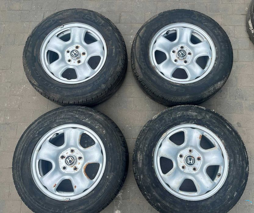 Колеса R16 6.5J Honda CRV диски + шини 215/70