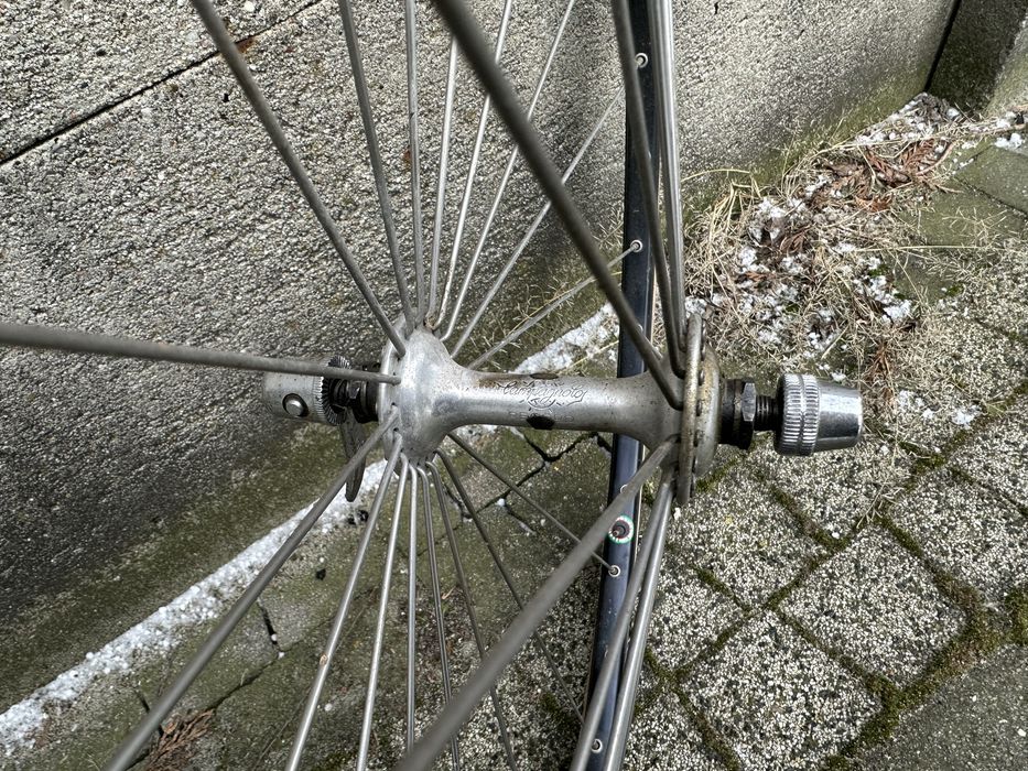 Retro komplet kół rowerowych Campagnolo Record Ambrosio Excursion 662