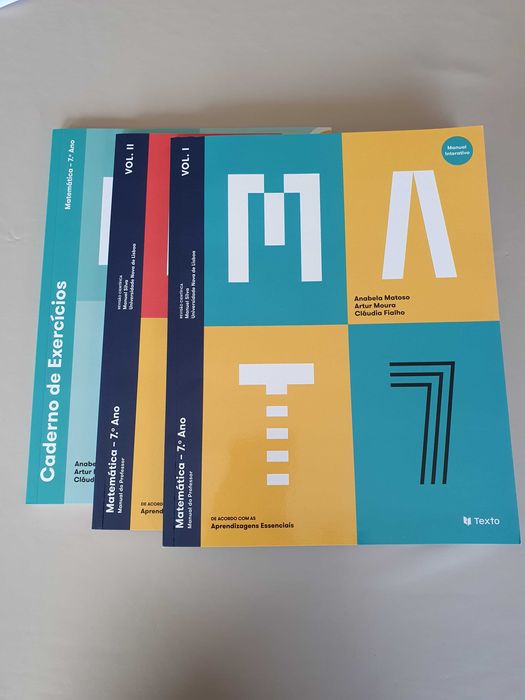 Mat 7 + caderno de exercícios (versão do professor - novos)
