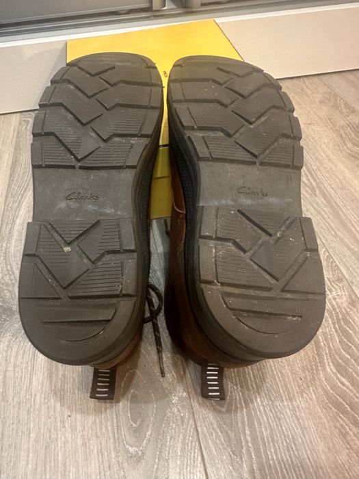 Ботинки Clarks Gortex Кожа Флис