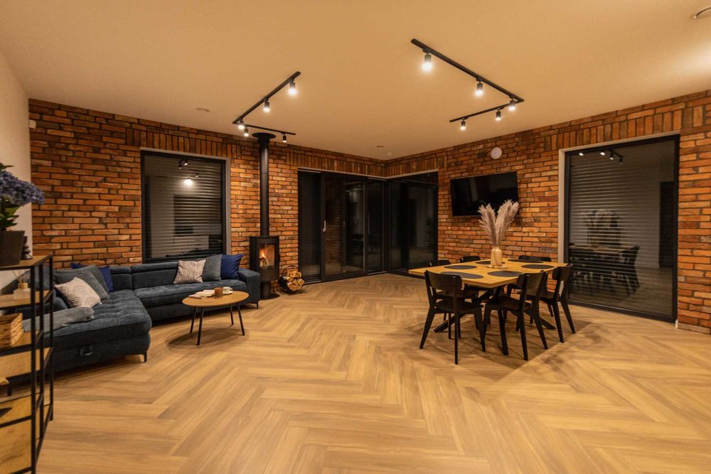 Domek 8 os. z balią i sauną w okolicy jeziora Kownatki - MAZURY