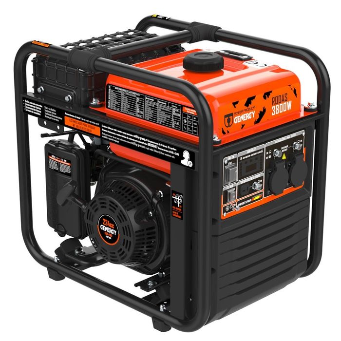 Інверторні генератори GENERGY RODAS 3.800W,  FEROE 4.600W , CRETA SOL 7.500 W , CRETA RC 7.500 W Іспанія , Чиста Синусоїда