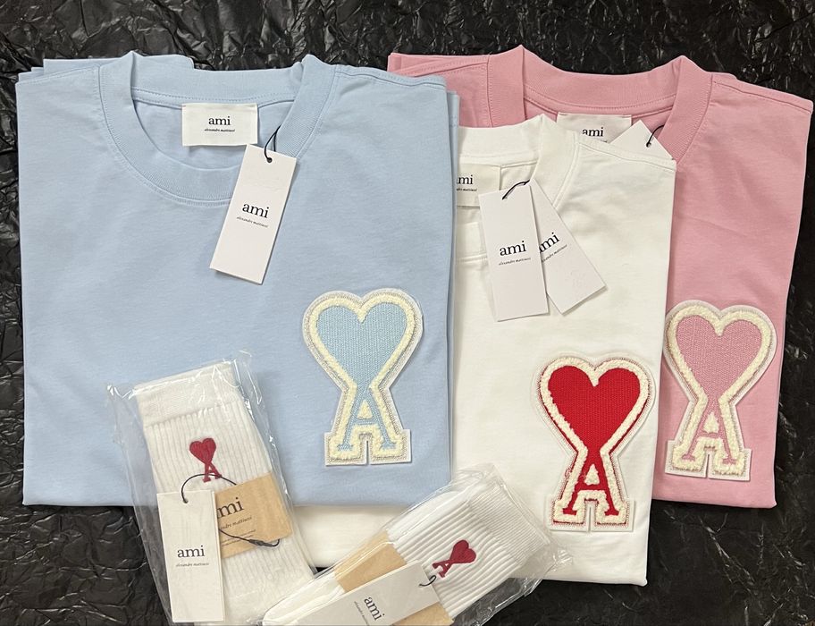 Лонг в стиле Ами Амі Paris 100% cotton