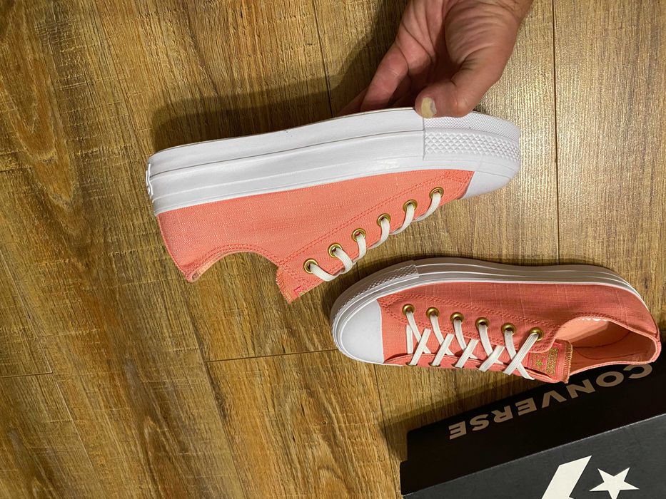 Кроссовки кросівки кеды на платформе мокасины оригинал Converse р.41