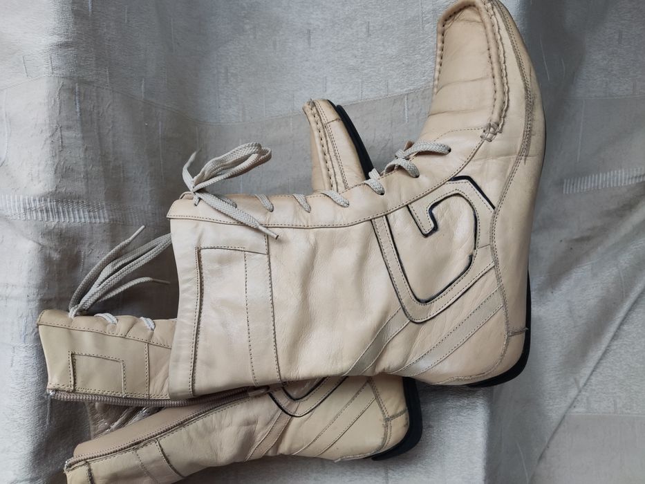 Buty trzewiki kozaki wiazane