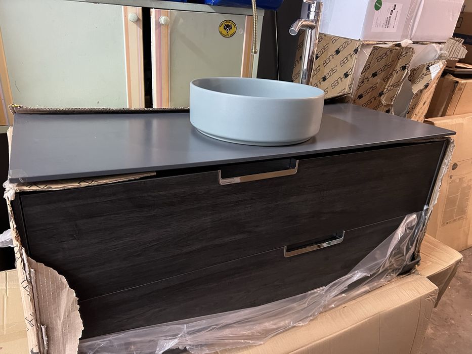 Movel casa banho Novo 120cm C/ Lavatorio Pousar