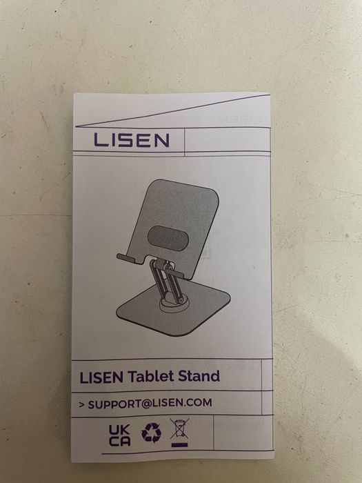 Lisen suporte para tablet