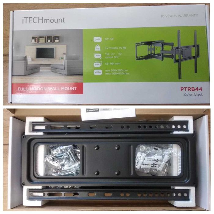 Кронштейн для тв 32"-55" Кріплення для телевізора ITECH PTRB-44