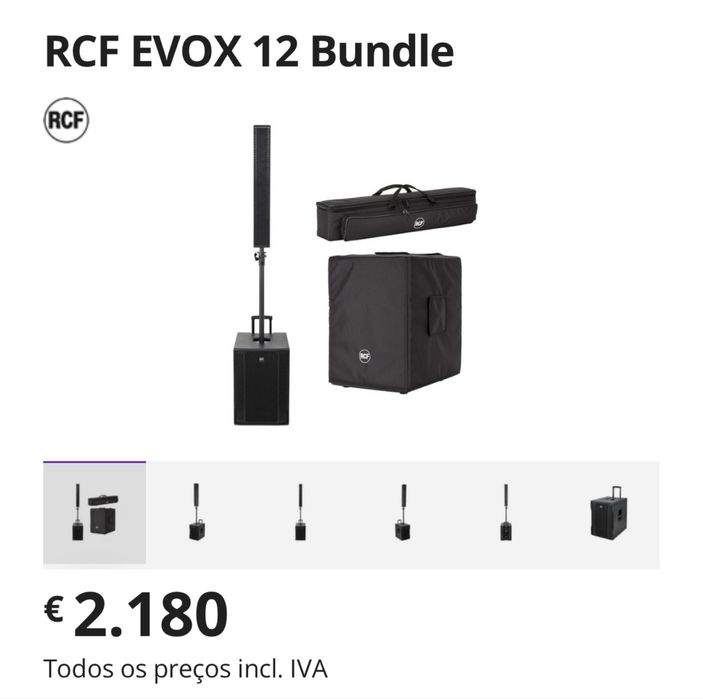 RCF EVOX 12 Speakers