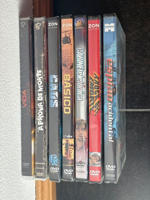 Conjunto de filmes em dvd diversos