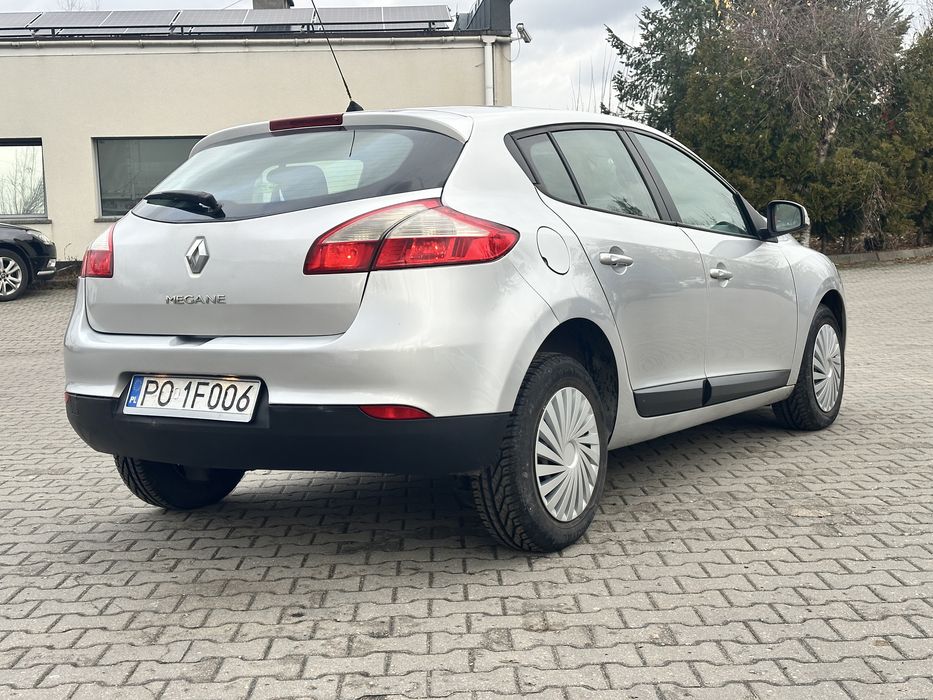 Renault megane 3 1.5dci 2009r niski przebieg