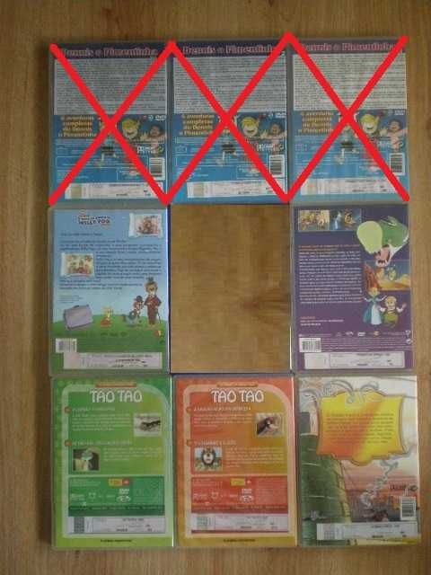 21 dvds Desenhos Animados Castelo Andante Surf Pimentinha Hawk Quico