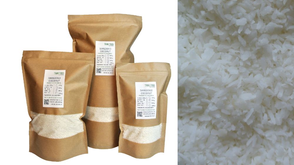 КОКОСОВЕ: Молоко, масло, Паста, Стружка, Мука, Сахар, Чіпси