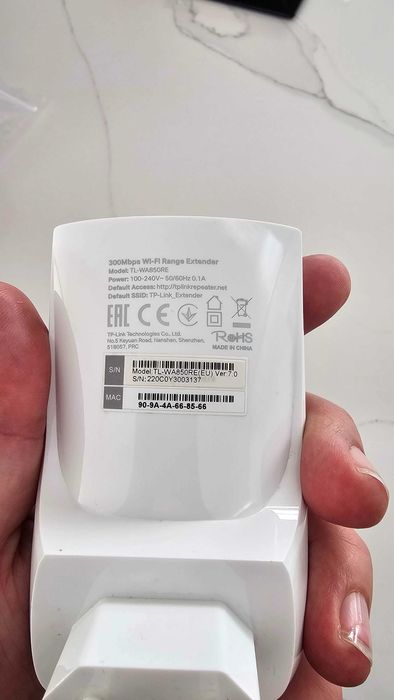 Repetidor Wi-Fi TP-Link TL-WA850RE 300Mbps Range Extender