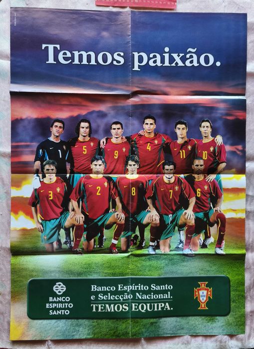 Poster FC Porto Campeão da Superliga 2003/2004 + Selecção Nacional