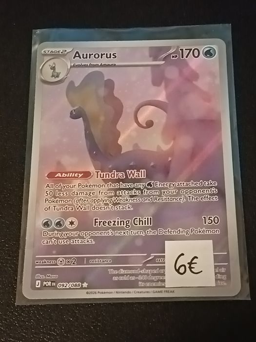 Carta Pokémon - Aurorus #092/088