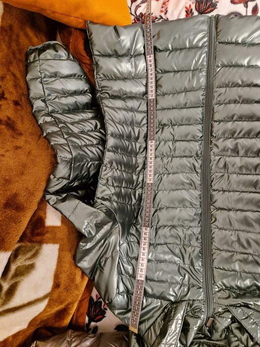 Kurtka zielona metalizowana xl