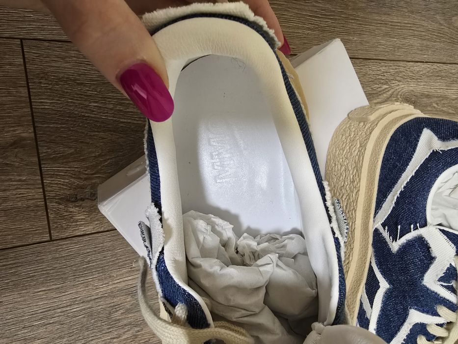 Новые кеды MM6 на ногу 27 см