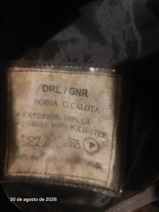 Boina antiga da GNR