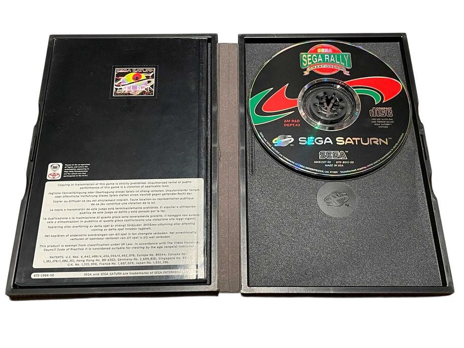 Sega Rally Championship Sega Saturn VIMAGCO.PL Bydgoszcz Śniadeckich