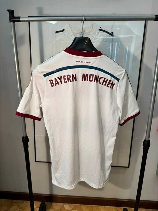 Koszulka Adidas Bayern Munchen FC 2014-15 White Jersey fit S