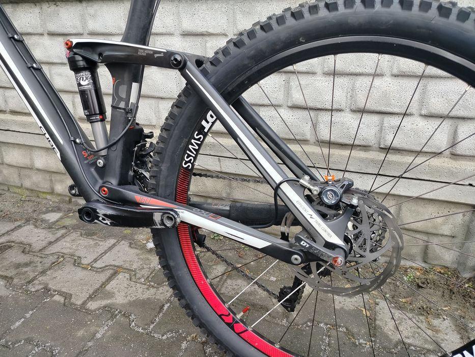 Rower MTB Cube stereo Race 160 carbon rama 18 2xFox 27.5