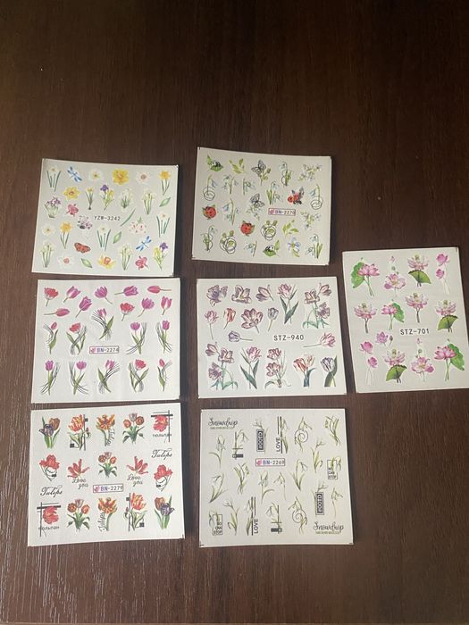 Наліпки для манікюру