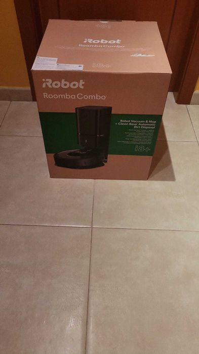 iRobot Roomba Combo i8+ - Limpeza Inteligente com Base Autoesvaziante!