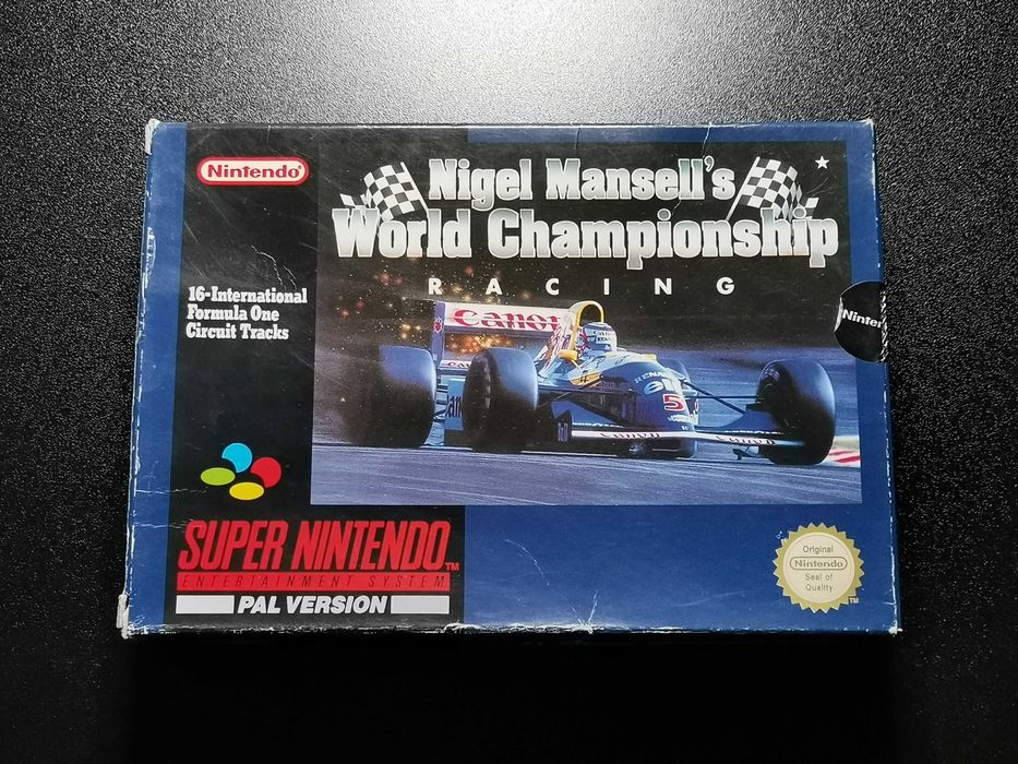 Super Nintendo Nigel Mansell's World Championship Racing