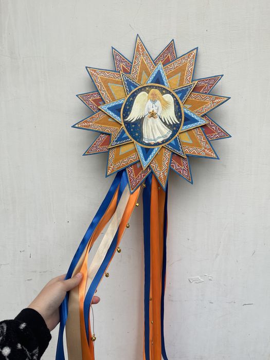 Вертепна зірка під замовлення , різдвяна зірка ручна робота