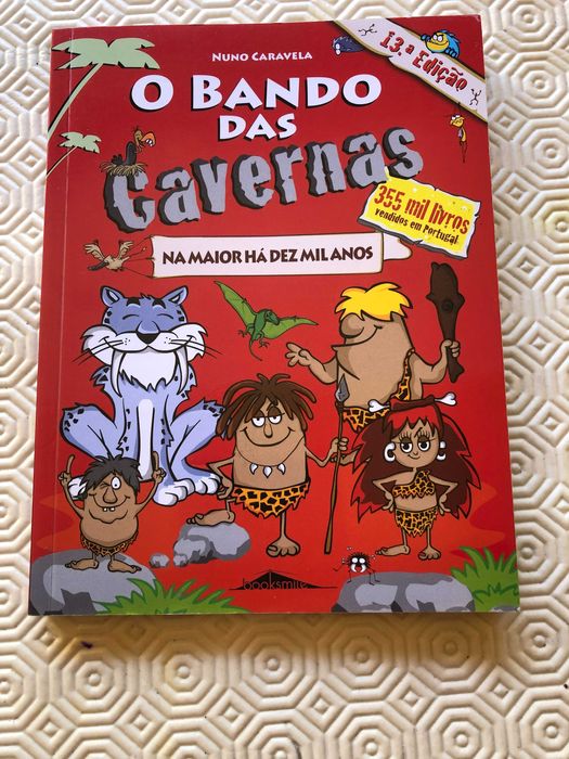 NOVOS - Livros Bando das Cavernas/Gémeas - portes incluídos
