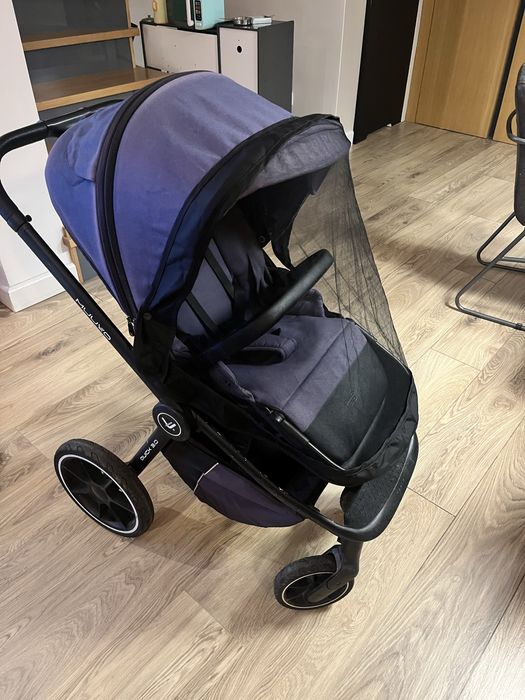 Muuvo Quick 3.0 Wózek Spacerowy Black Chrome Azure Blue