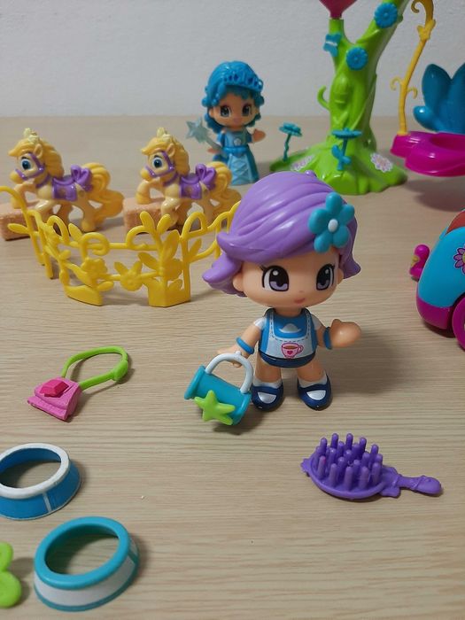 Pinipons c/conjunto Baloiço Árvore, Carro e outros Acessórios