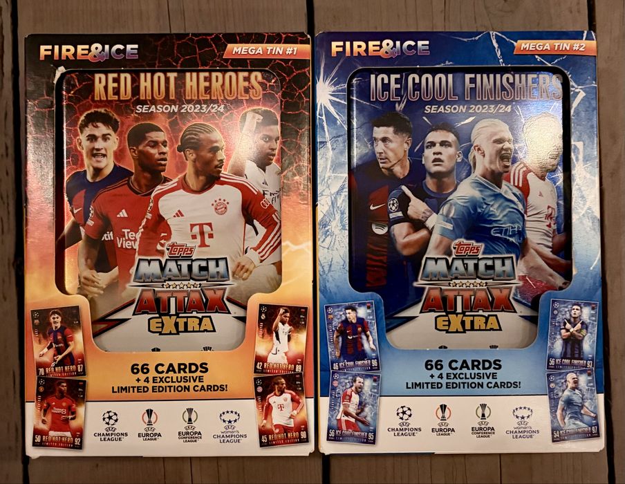 Champions League Match Attax Extra MEGA PUSZKA