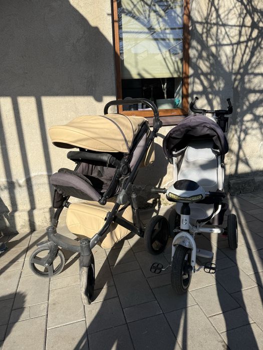 Коляска 2в1 + велик в подарок