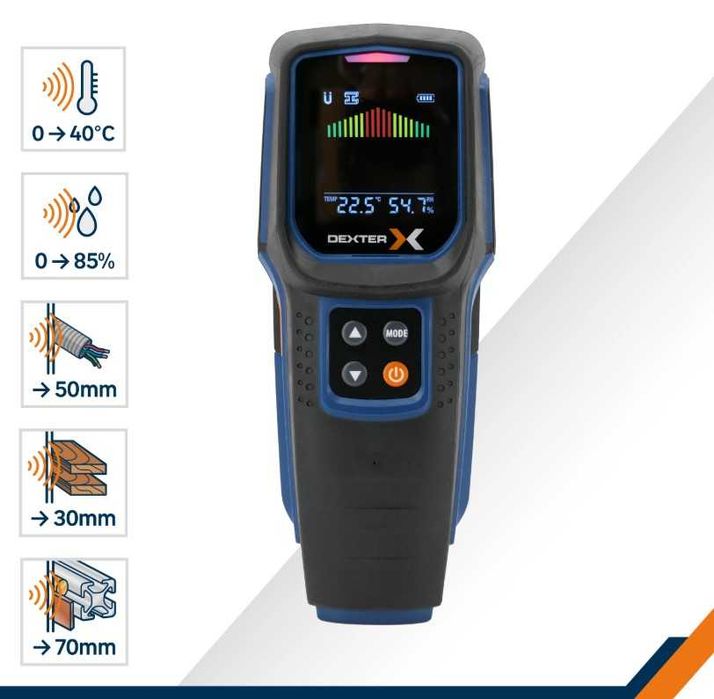 Detetor de materiais multifunções Dexter MD-098