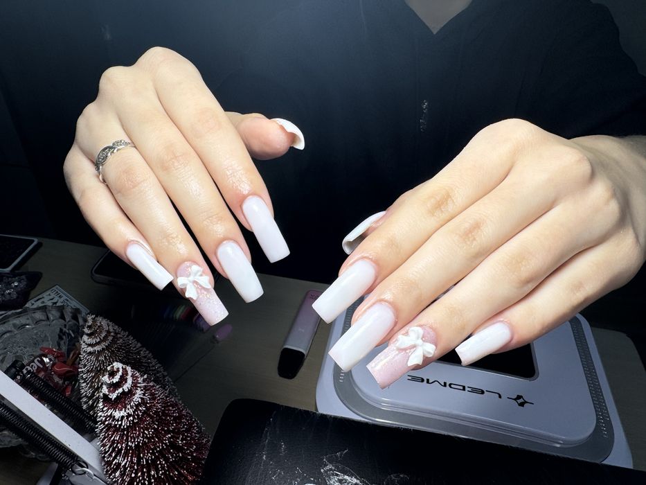 Маникюр, гель лак, наращивание