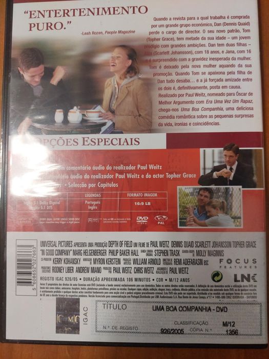 Dvd - Uma Boa Companhia