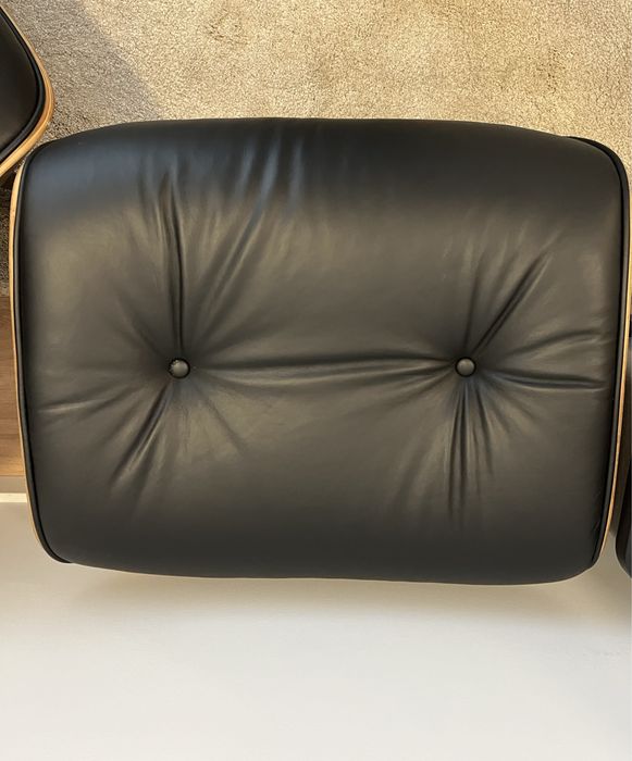 Cadeirão Preto em pele