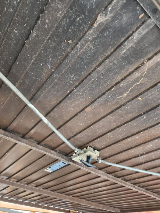 Brama garazowa uchylna hormann nowe rygle,