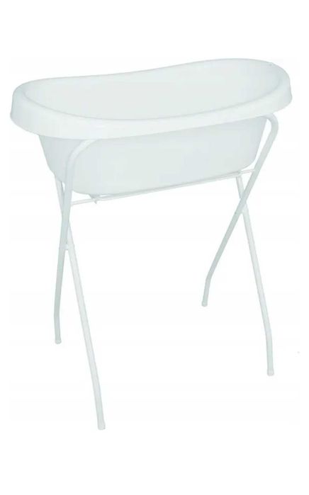 Stojak z nową wanienką ikea
