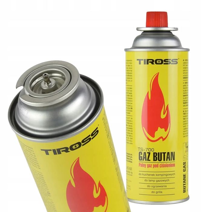 Балони газові для пальників та портативних плиток Tiross