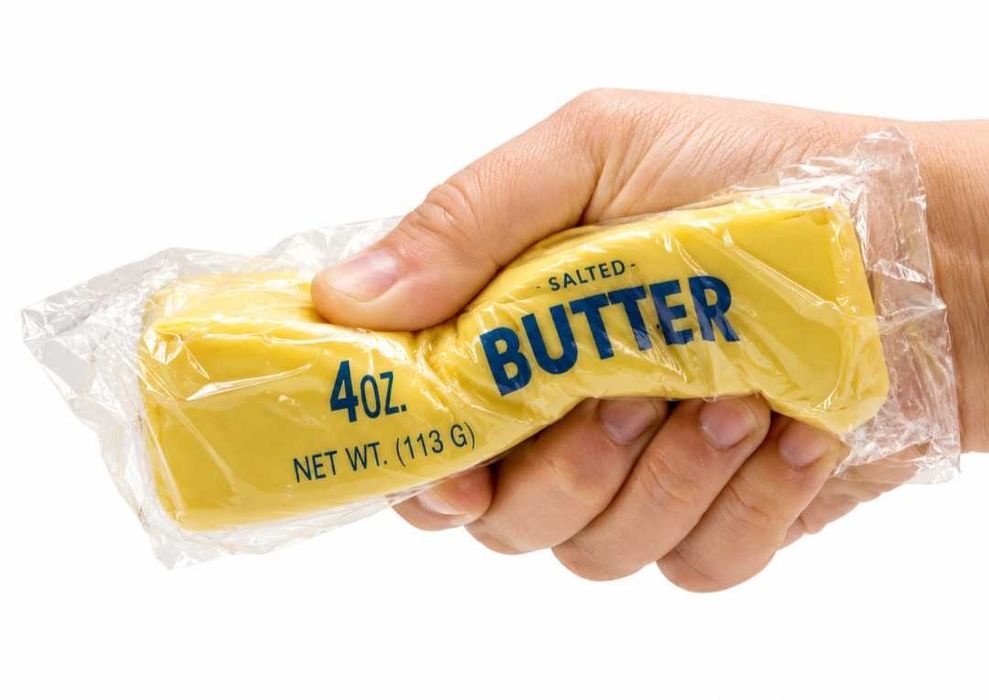 Butter Squishy Kostka Masła Zabawka Antystresowa Slow Rising