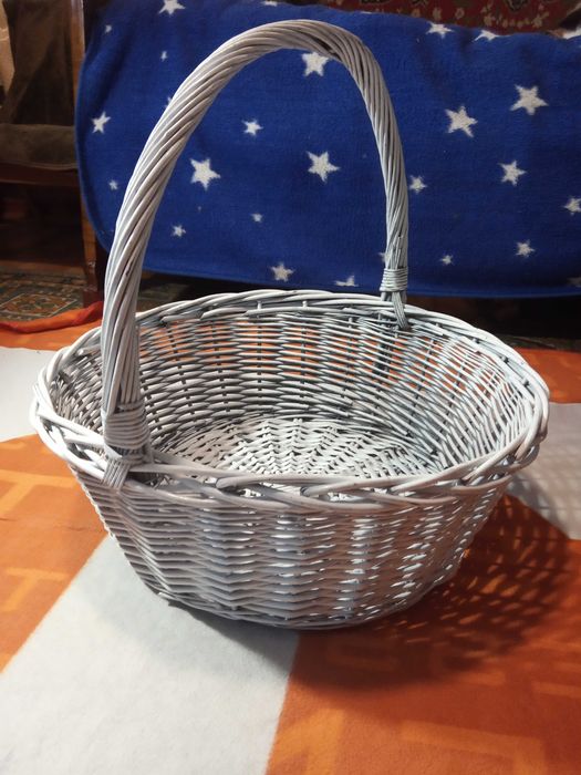 Кошик для квiтiв. Корзина для цветов большая.