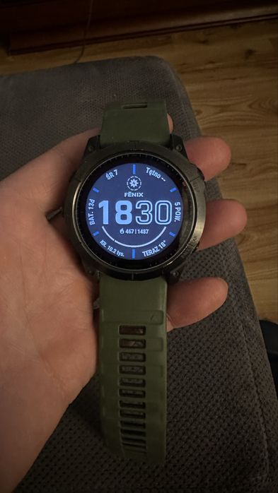 Garmin Fenix 7x Solar zamiana
