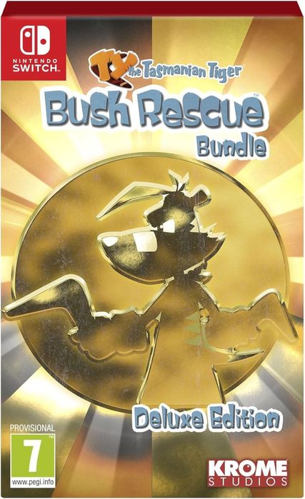 Ty The Tasmanian Tiger HD Bush Rescue HD Bundle Deluxe Edition SWITCH