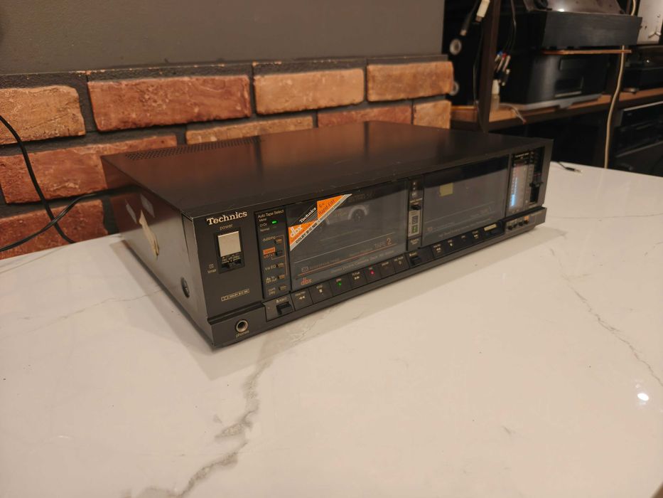 TECHNICS RS-B66W ! Flagowy magnetofon dwukasetowy ! DBX
