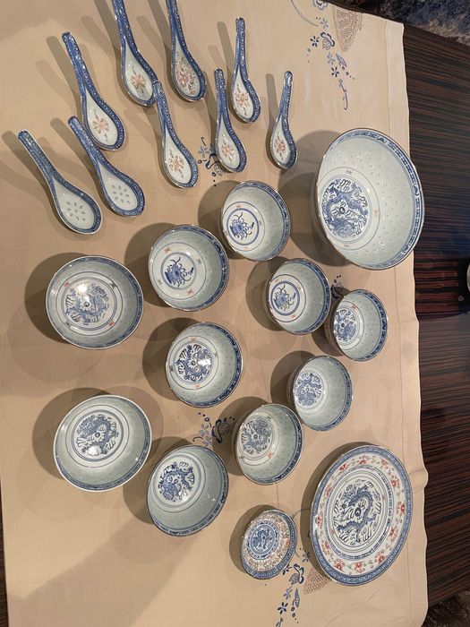 Porcelana Chinesa Bago de Arroz