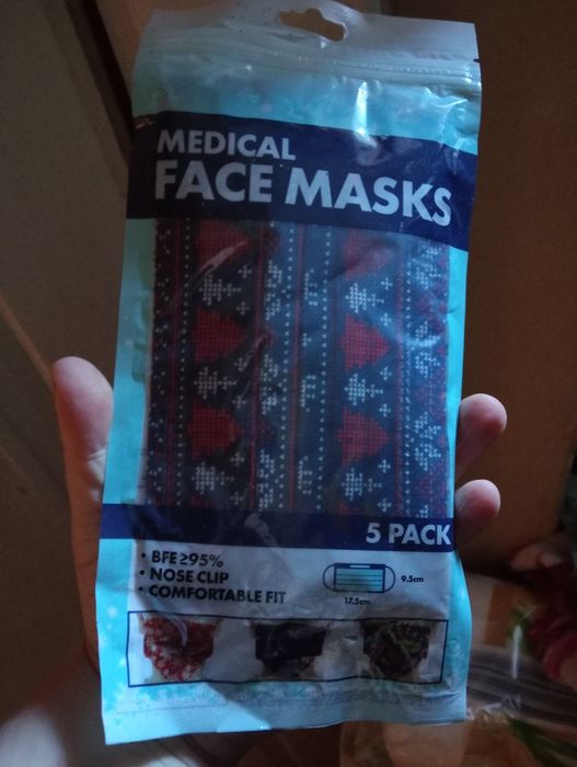 Maseczka na twarz 5 sztuk