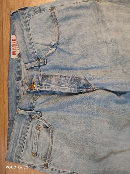 Spodnie męskie Mustang jeans rozm 33/34